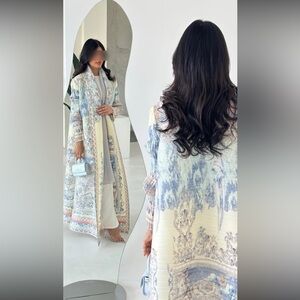 Elegant Royal Long Kimono Style Robe